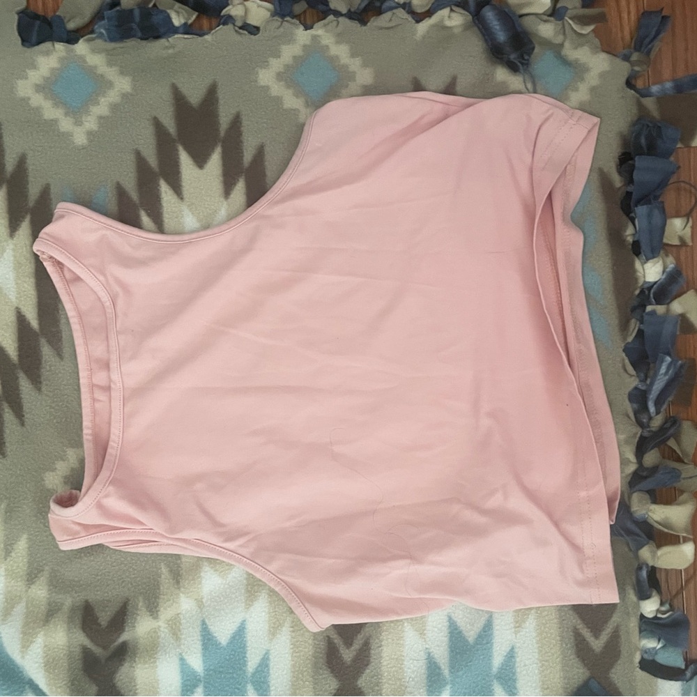 Pink Sleeveless Women's Top